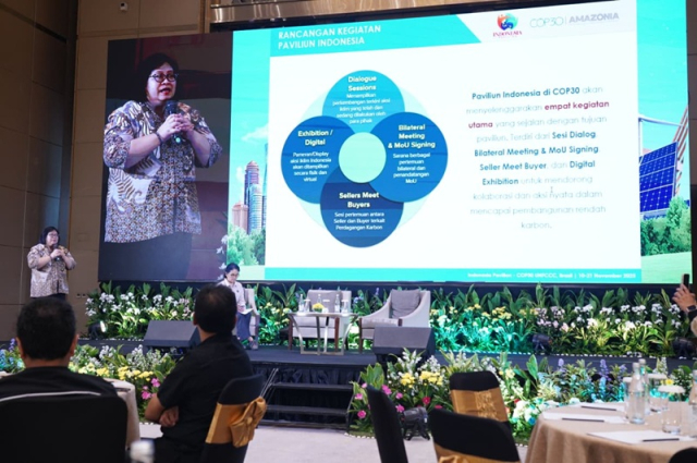 20251031 Indonesia Tawarkan Potensi Karbon Berintegritas Tinggi di COP30 Brasil