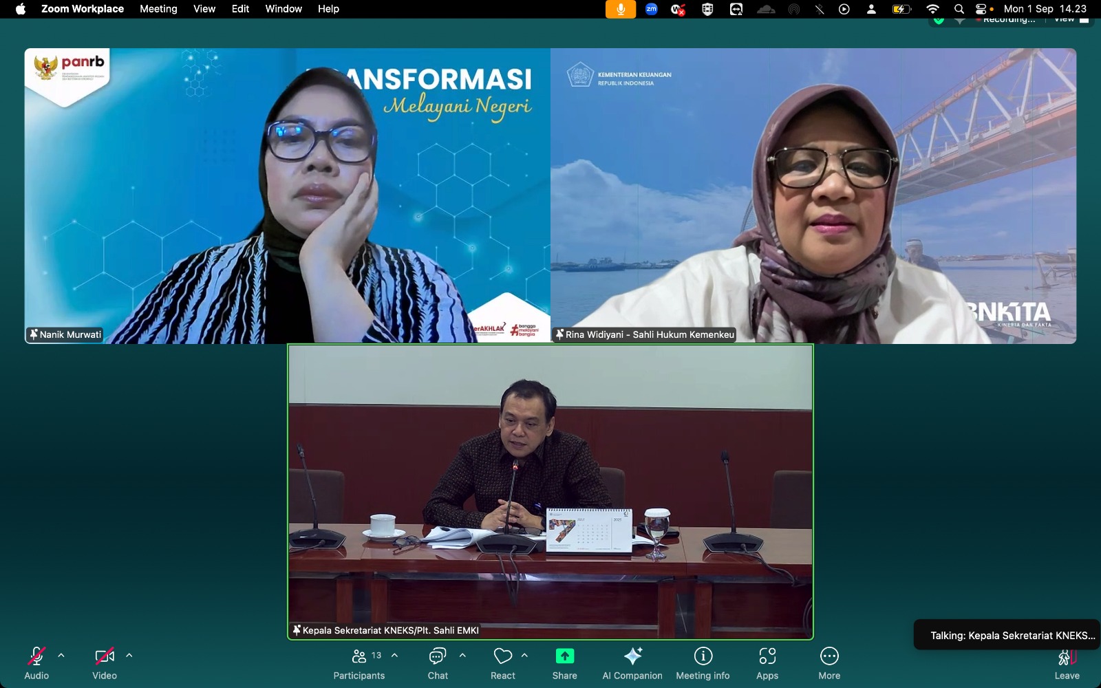 20250901 Rapat Penguatan Kelembagaan Ekonomi Syariah 8