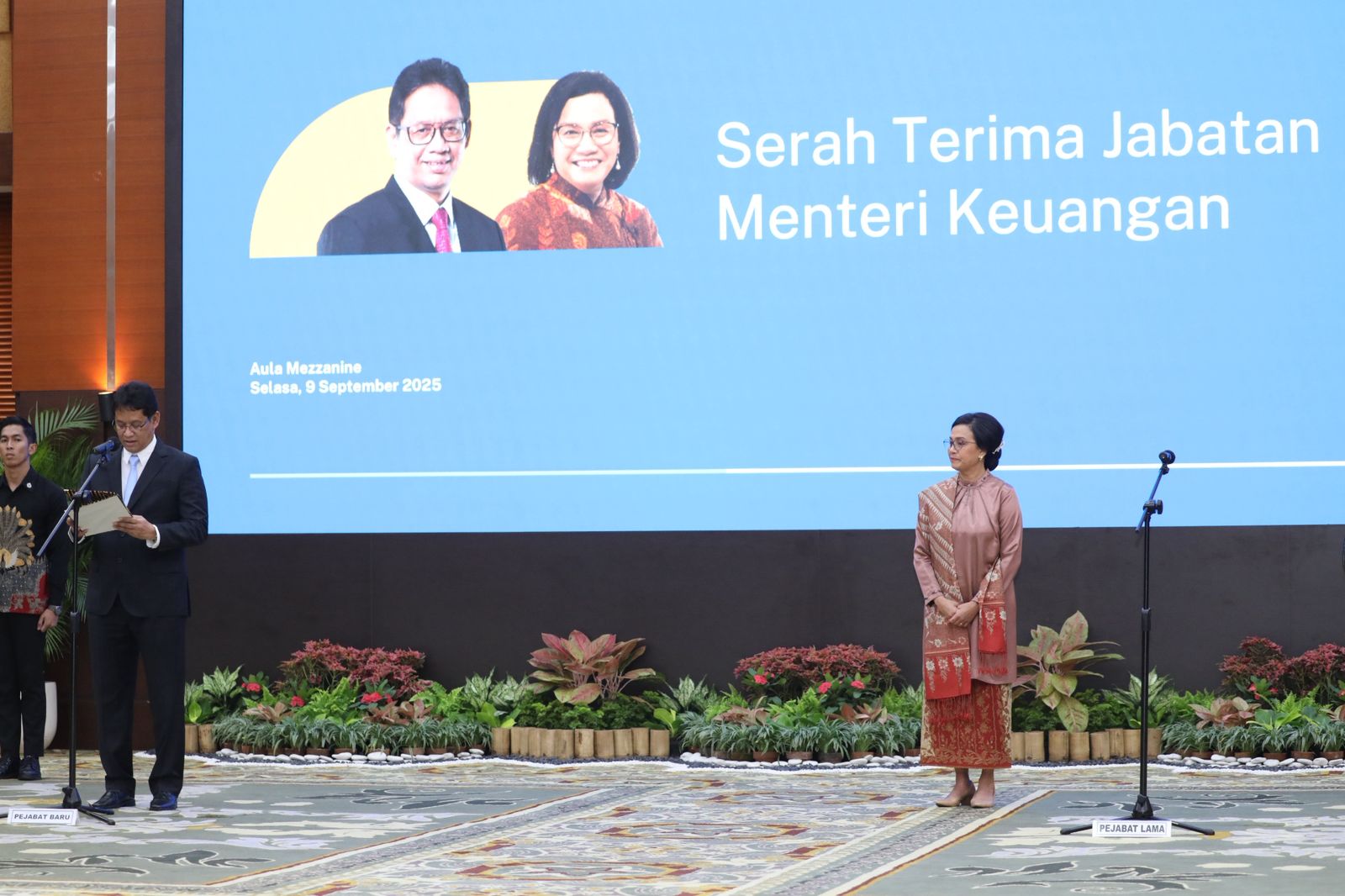 20250909 Serah Terima Jabatan Menteri Keuangan18