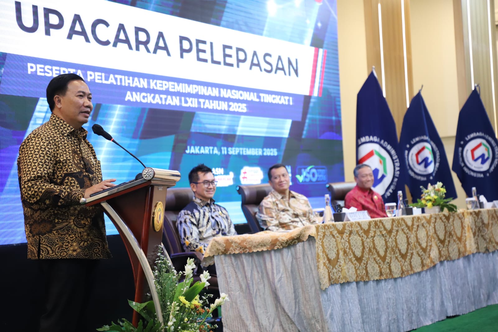 20250911 Pelepasan Peserta PKN Tingkat I Angkatan LXII Tahun 2025 1
