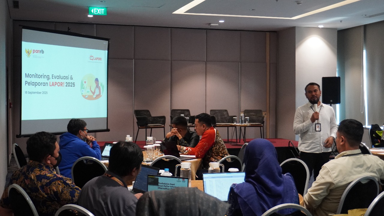 20250916 Rapat Koordinasi Monev Pengelolaan LAPOR pada Kementerian dan Lembaga 9