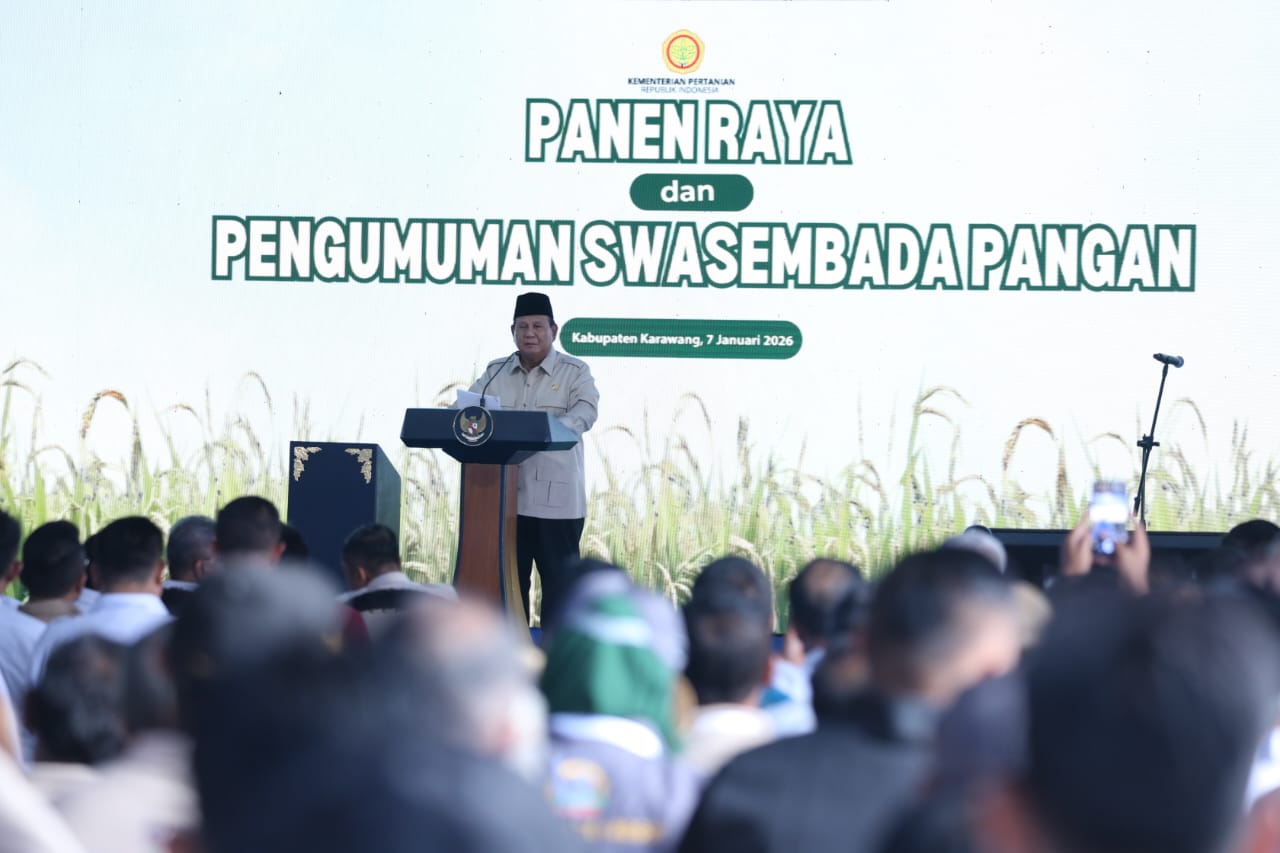 20250107 Panen Raya dan Pengumuman Swasembada Pangan 12