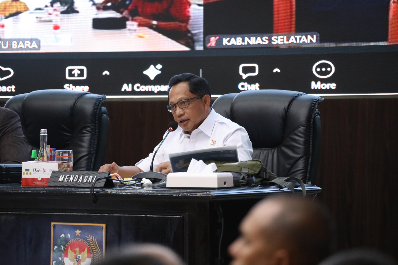 20260115 Rakor Satgas Percepatan Rehabilitasi dan Rekonstruksi Pasca Bencana di Wilayah Sumatra Dagri 6