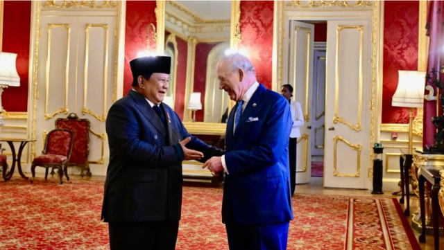 20260122 Presiden Republik Indonesia Prabowo Subianto dan Raja Charles III