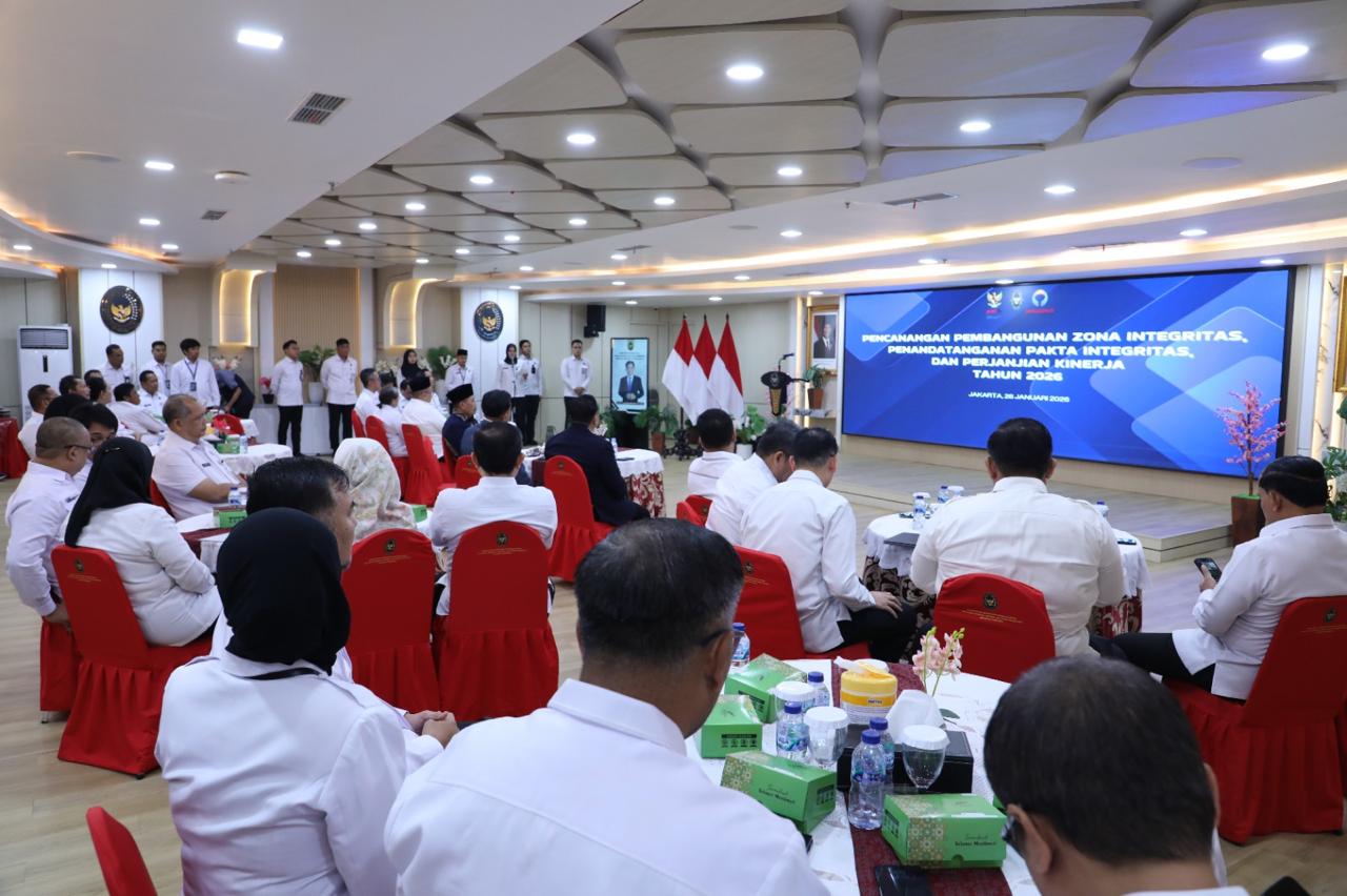 20260128 Pencanangan Pembangunan ZI Penandatanganan Pakta Integritas dan Perjanjian Kerja Tahun 2026 di lingkungan Kemenko Kumham Imipas 13