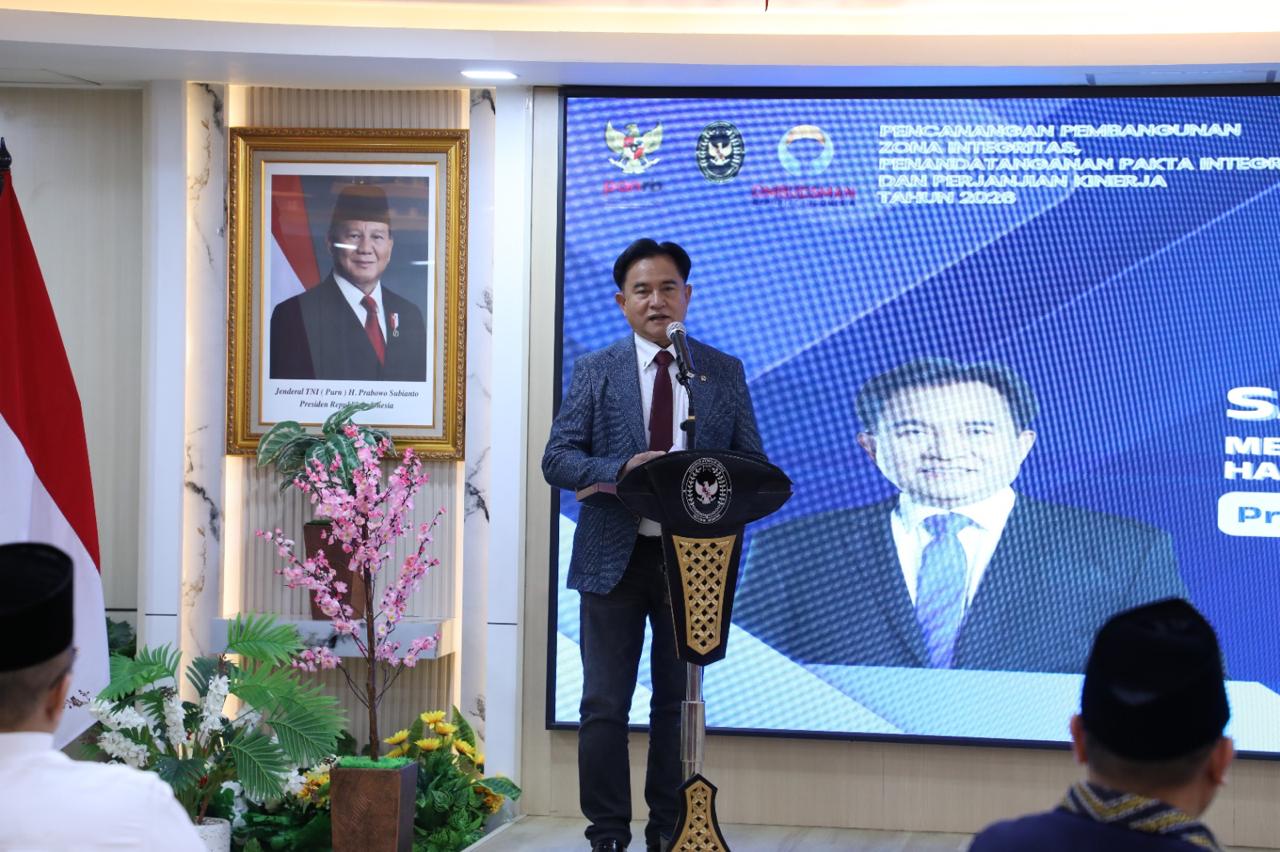 20260128 Pencanangan Pembangunan ZI Penandatanganan Pakta Integritas dan Perjanjian Kerja Tahun 2026 di lingkungan Kemenko Kumham Imipas 13