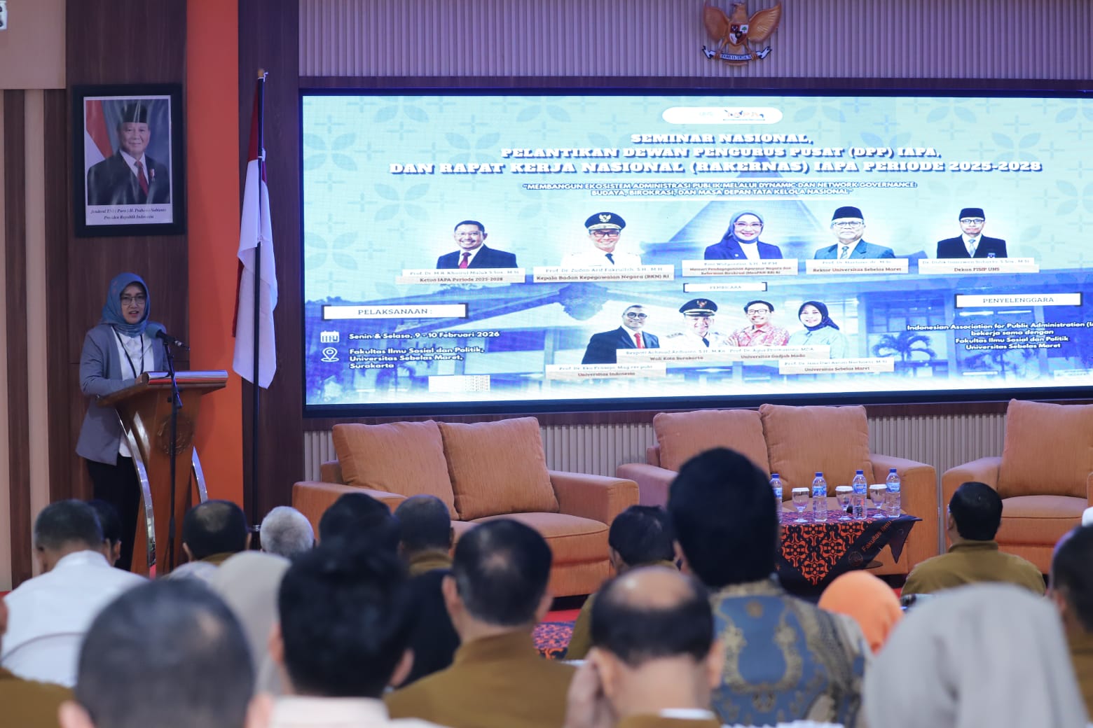 20260209 MENTERI Seminar Nasional Pelantikan DPP IAPA dan Rakernas IAPA Periode 2025 2028 19