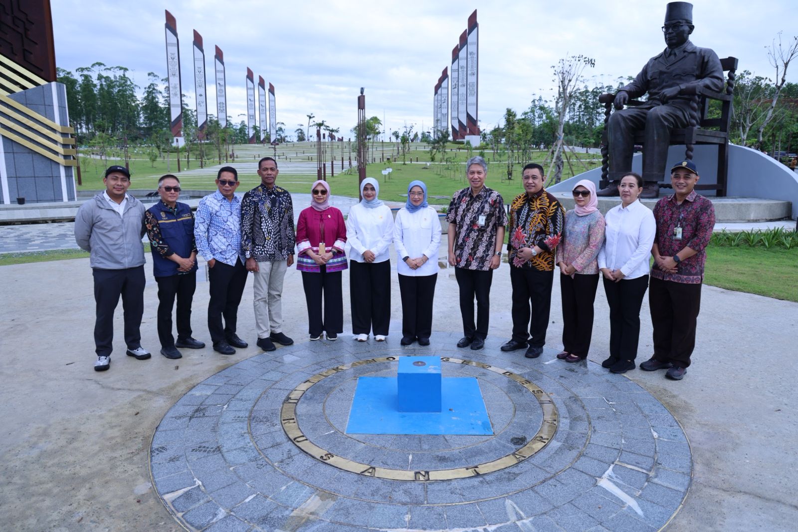 20260213 Penanaman Pohon di Area Hijau Titik Nol Nusantara 10