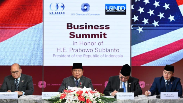 20260219 Presiden Prabowo di Washington DC Investasi Butuh Stabilitas dan Kepastian Hukum