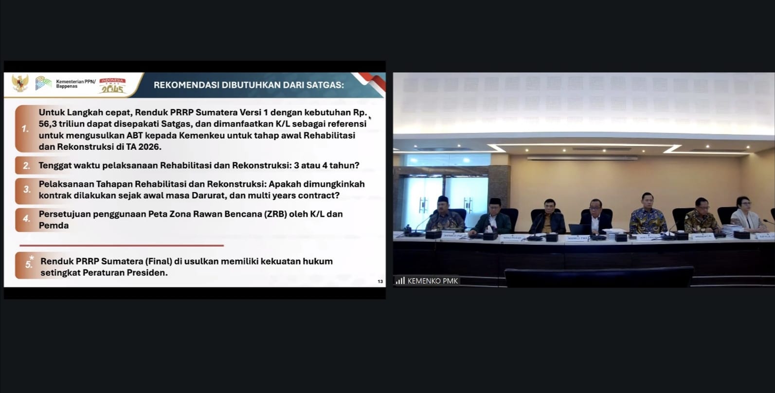 20260227 Satgas Rehabilitasi Dan Rekonstruksi Pascabencana Sumatra 8