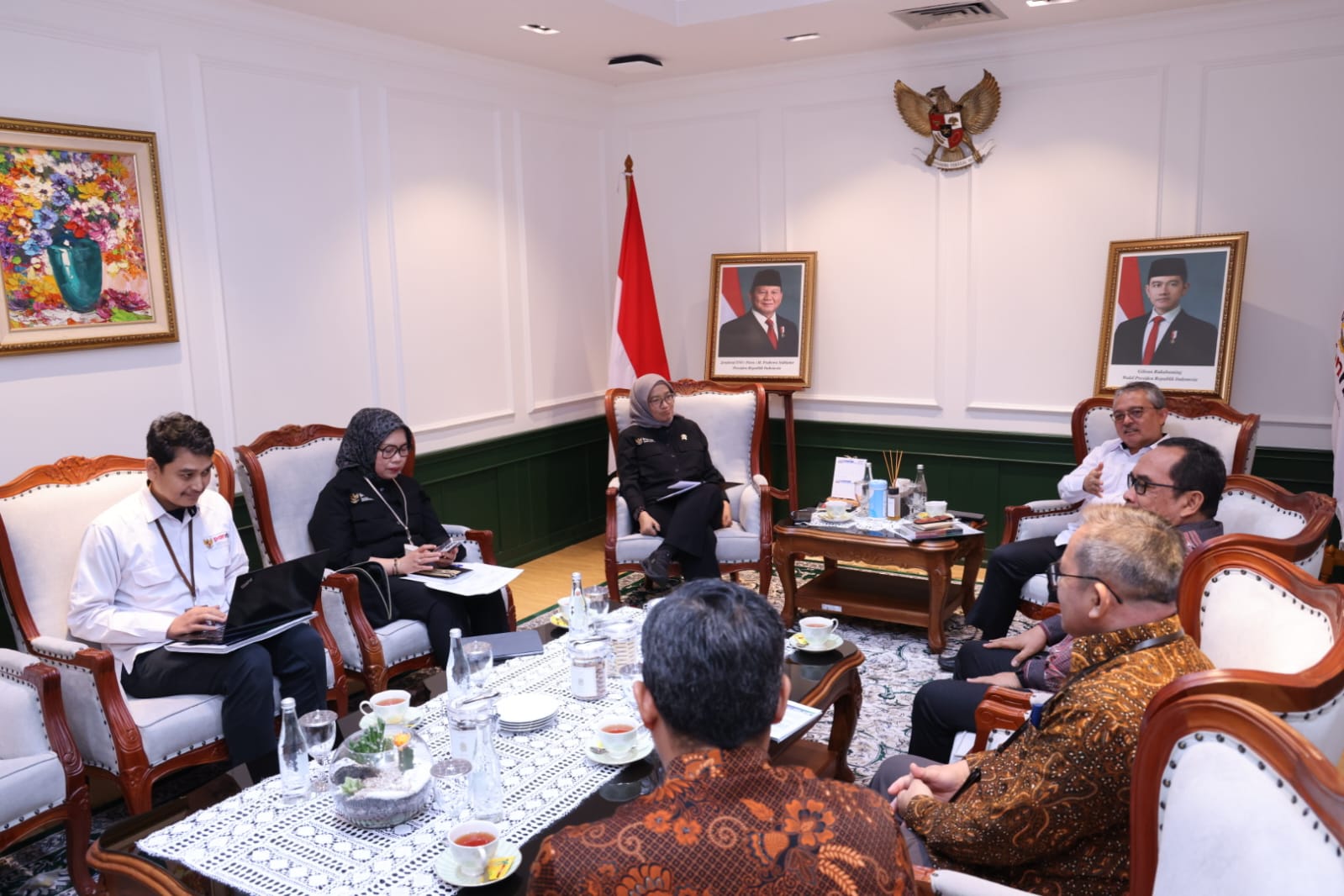 20260203 MENTERI Audiensi Kepala Perpusnas 9