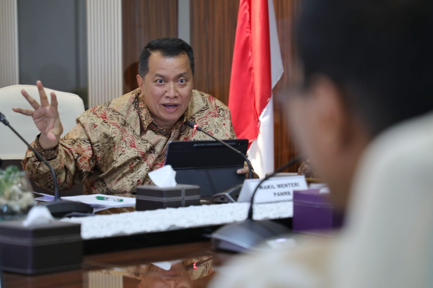 20260305 Rapat Laporan Satgas Percepatan Rehabilitasi Sumatra 9