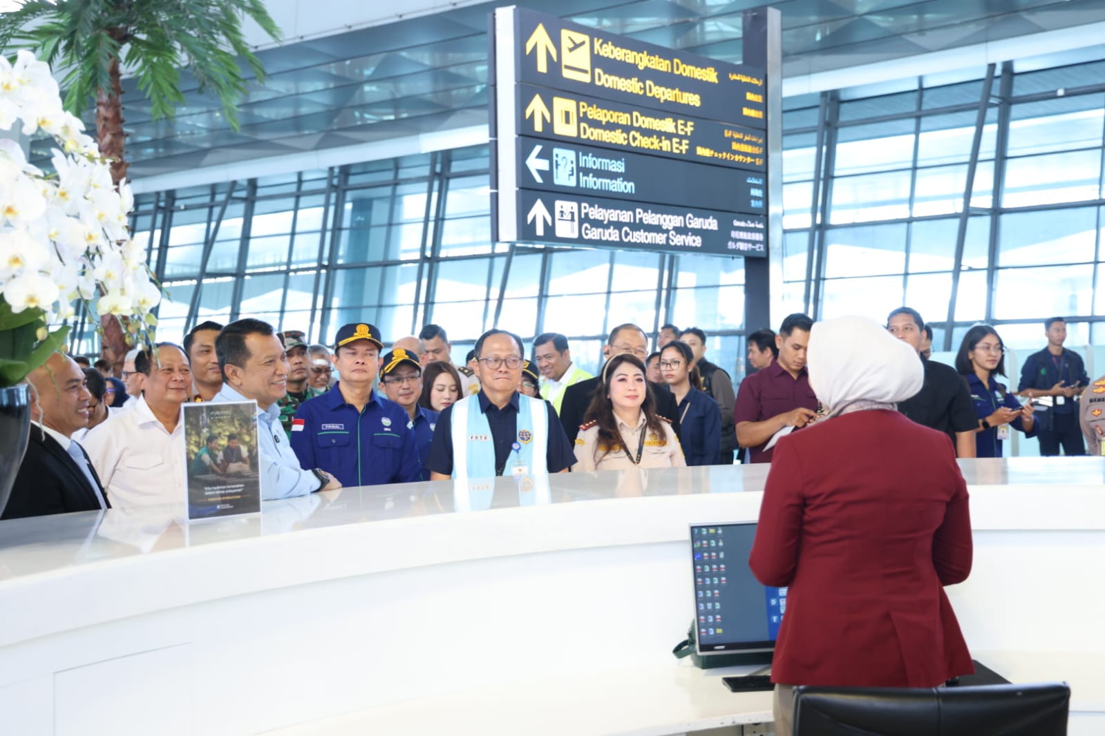 20260318 Peninjauan Arus Mudik di Bandara Soekarno Hatta 1