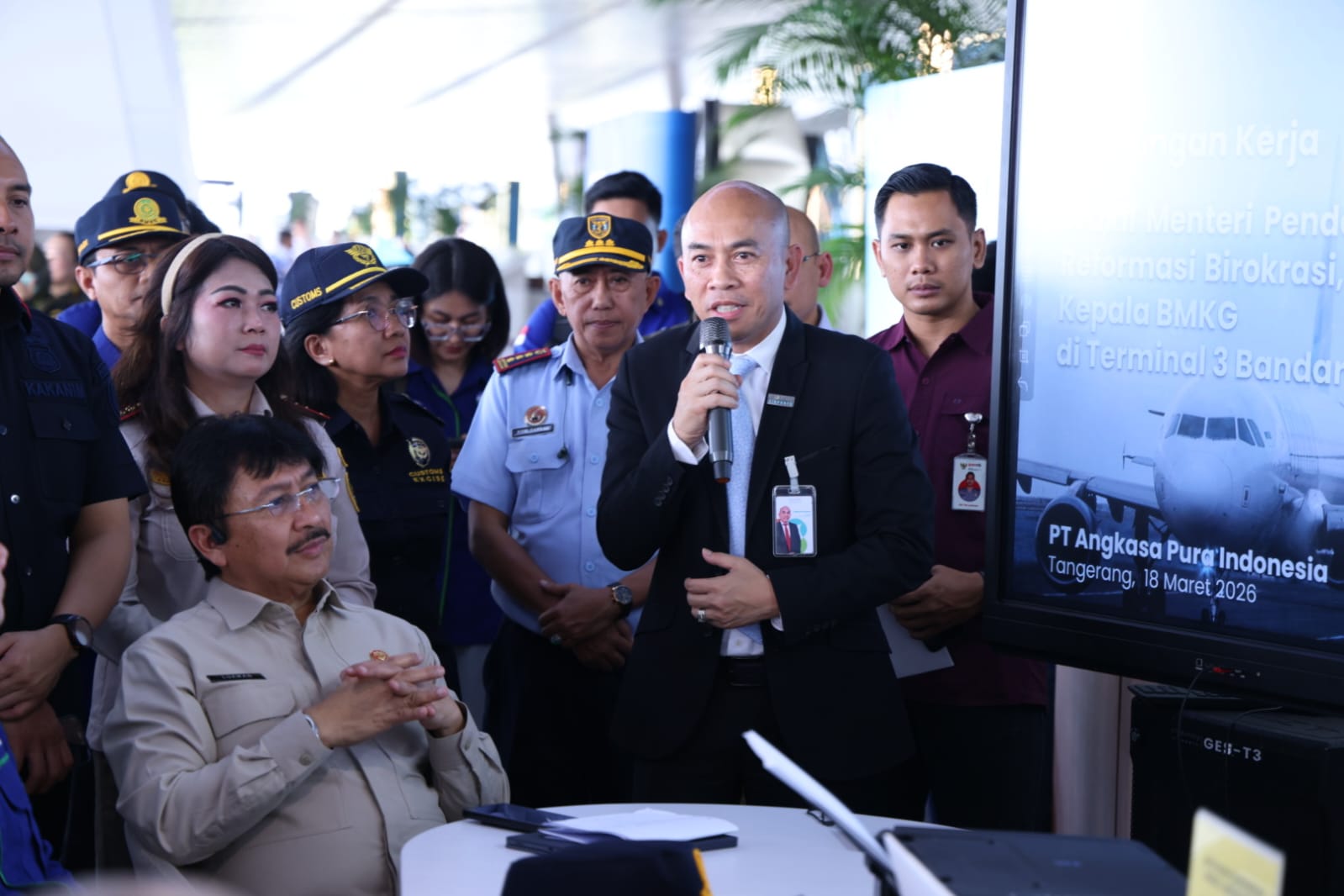 20260318 Peninjauan Arus Mudik di Bandara Soekarno Hatta 1