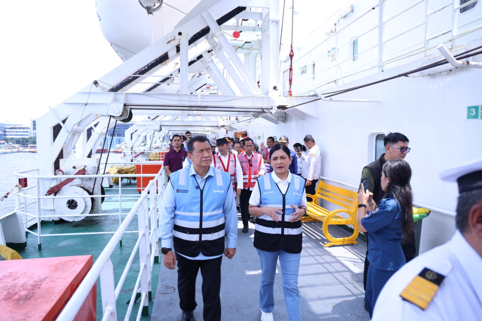 20260318 Peninjauan Layanan Transportasi di Pelabuhan Tanjung Priok 1