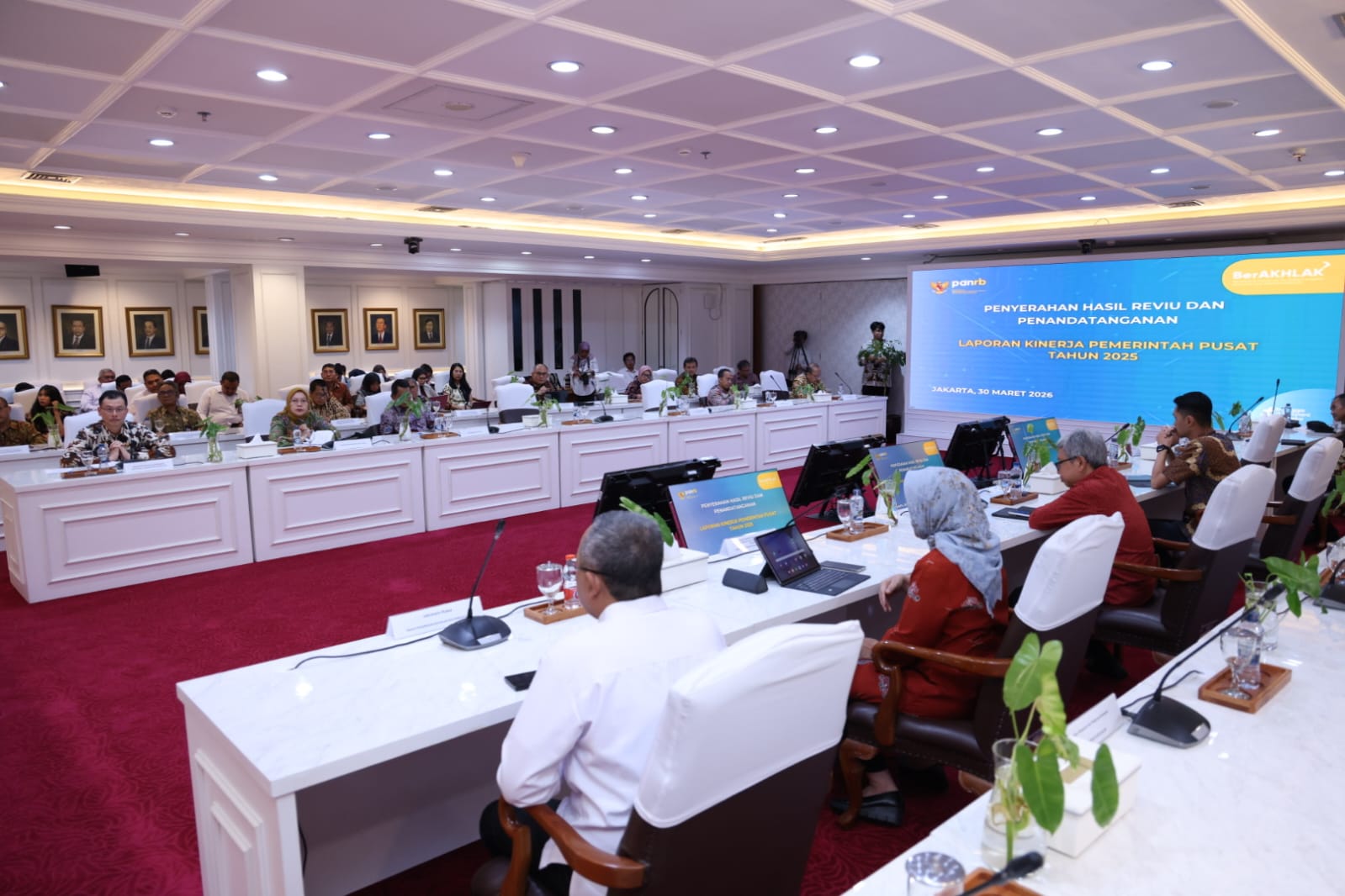 20260330 Penyerahan Hasil Reviu dan Penandatanganan LKjPP Tahun 2025 1