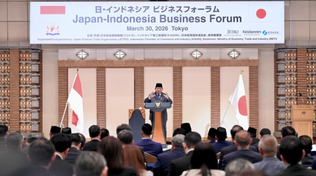 20260331 Presiden Prabowo Tegaskan Reformasi Ekonomi dan Investasi Dipermudah di Forum Bisnis Indonesia Jepang