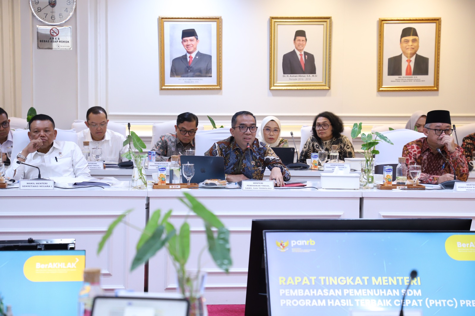 20260402 MENTERI RTM Optimalisasi SDM pada Program Hasil Terbaik Cepat PHTC Presiden 20