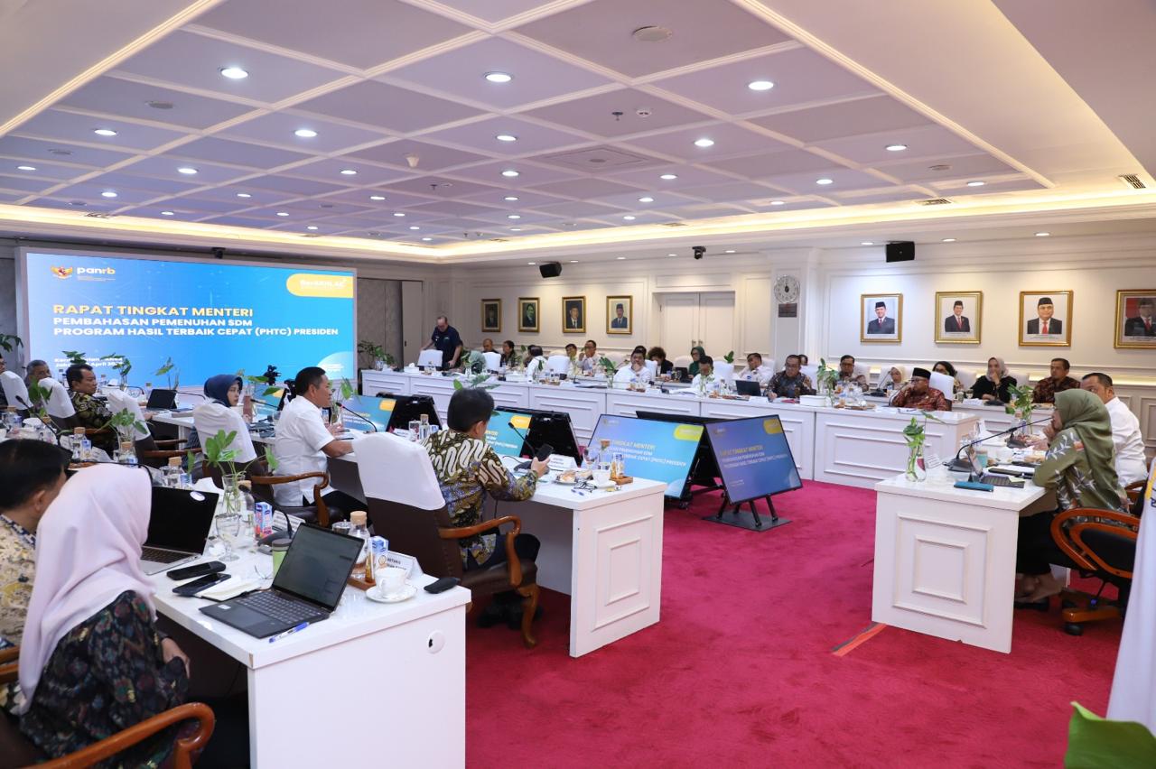 20260402 MENTERI RTM Optimalisasi SDM pada Program Hasil Terbaik Cepat PHTC Presiden 20