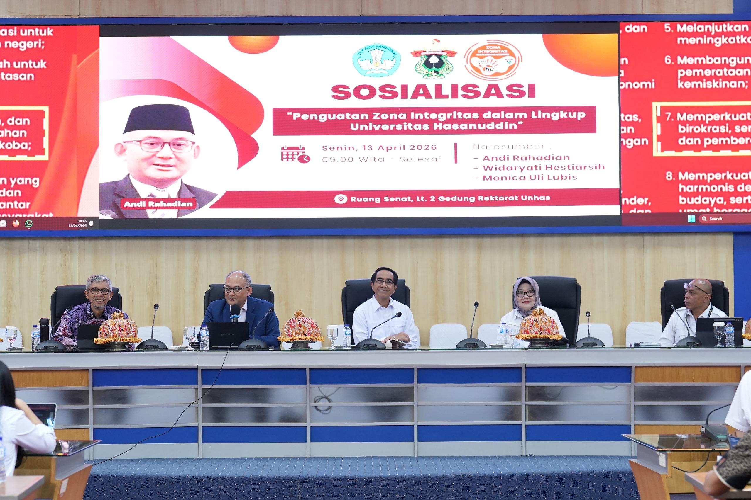 20260413 Sosialisasi Penguatan ZI di Lingkungan Universitas Hasanuddin 6