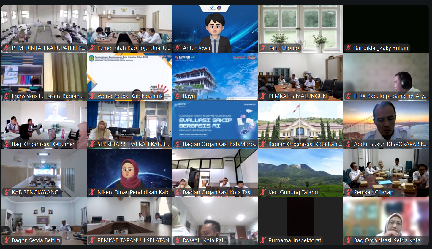 20260429 Sosialisasi Survei Kesiapan Pelaksanaan Evaluasi SAKIP Berbasis AI pada Instansi Pemerintah 2