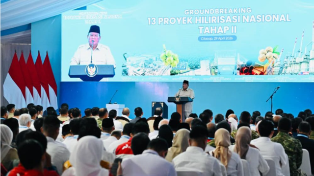 20260430 Presiden Prabowo Hilirisasi Kunci Kebangkitan dan Kemakmuran Bangsa