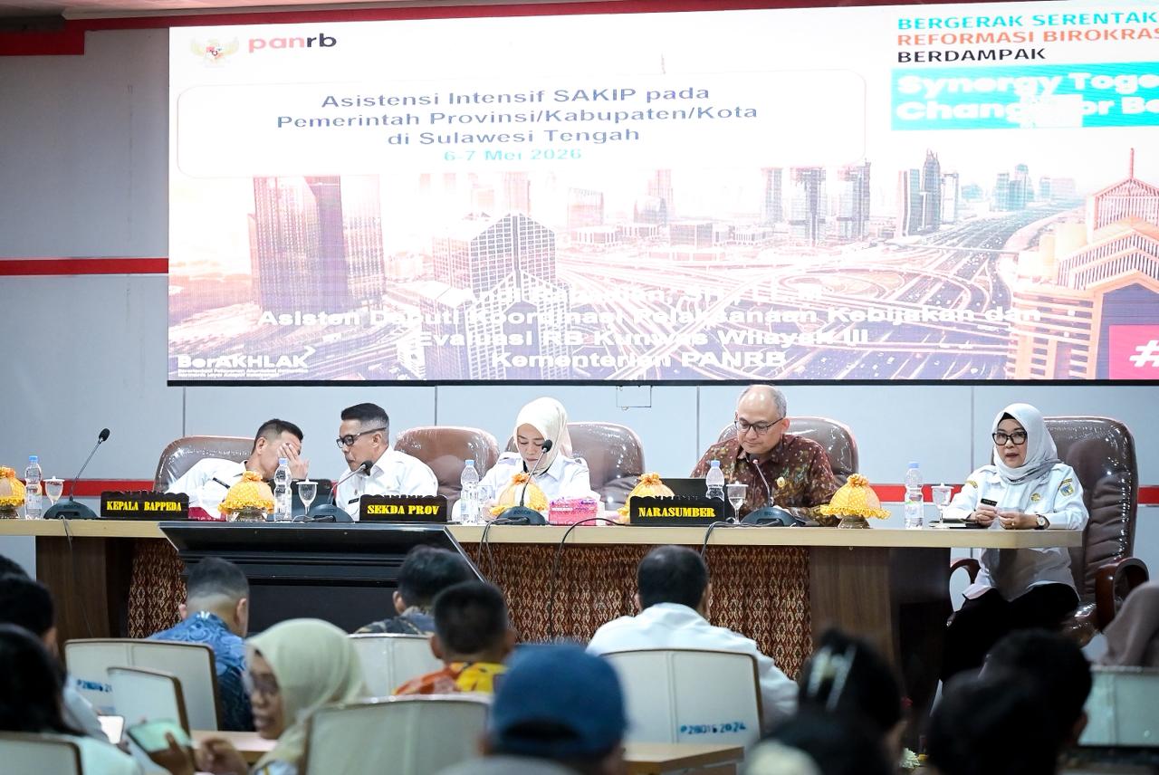 20260507 Asistensi SAKIP dan ZI pada Pemerintah Daerah di Wilayah Sulawesi Tengah 1