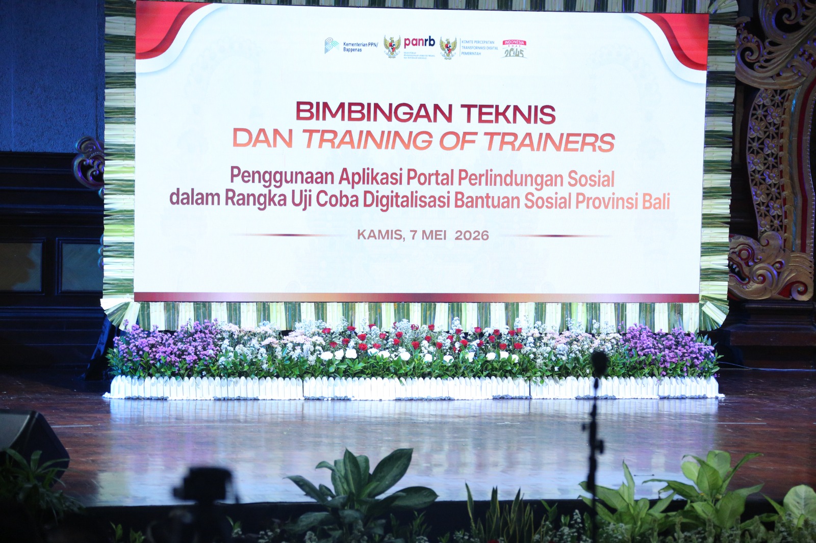 20260507 Bimbingan Teknis dan Training of Trainers Penggunaan Aplikasi Portal Perlindungan Sosial dalam rangka Uji Coba Digitalisasi Bantuan Sosial Provinsi Bali15