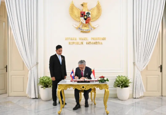 20260508 Terima Kunjungan Kehormatan Wakil PM Laos Wapres Gibran Bahas Penguatan Kerja Sama untuk ASEAN