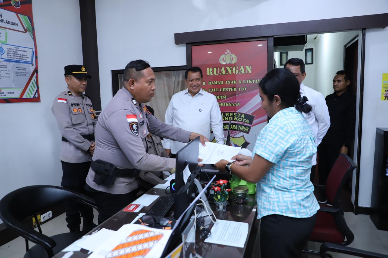 20260511 WAMEN Peninjauan Layanan Publik Polresta Kupang 12