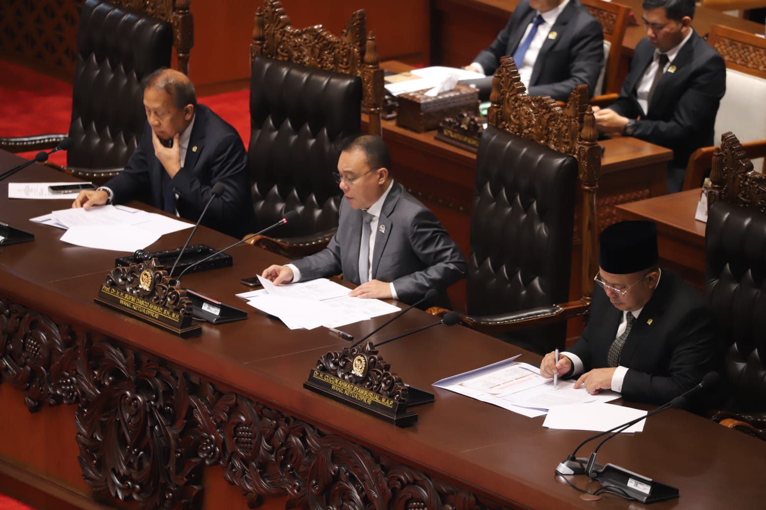 20260604 MENTERI Rapat Paripurna DPR RI ke 20 Masa Persidangan V Tahun Sidang 2025 2026 17