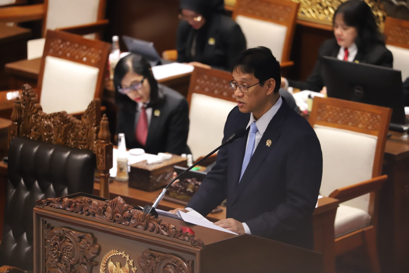 20260604 MENTERI Rapat Paripurna DPR RI ke 20 Masa Persidangan V Tahun Sidang 2025 2026 17