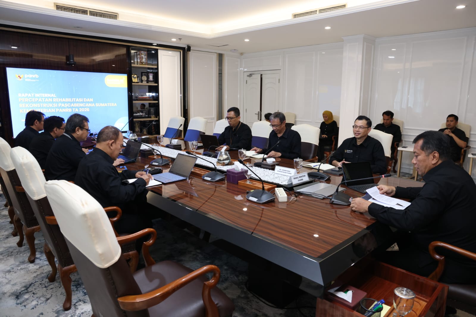 20260707 Rapat Satgas Percepatan Rehabilitasi dan Rekonstruksi Pascabencana Sumatra 16