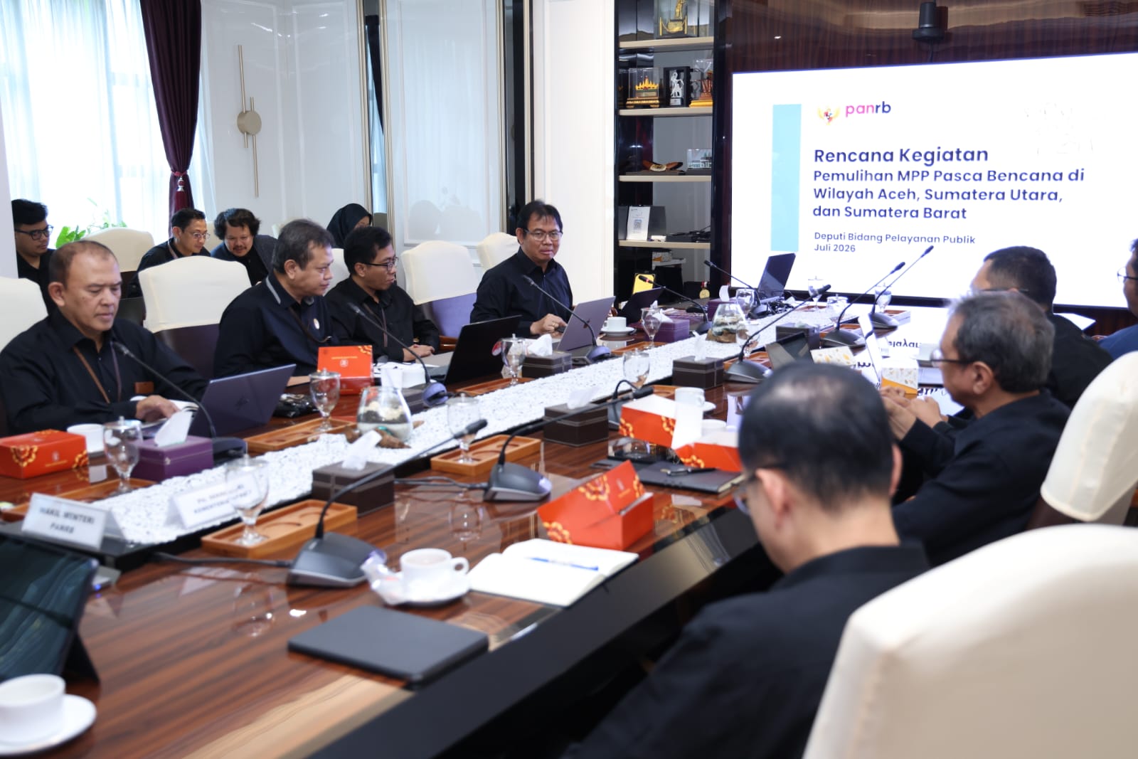 20260707 Rapat Satgas Percepatan Rehabilitasi dan Rekonstruksi Pascabencana Sumatra 16
