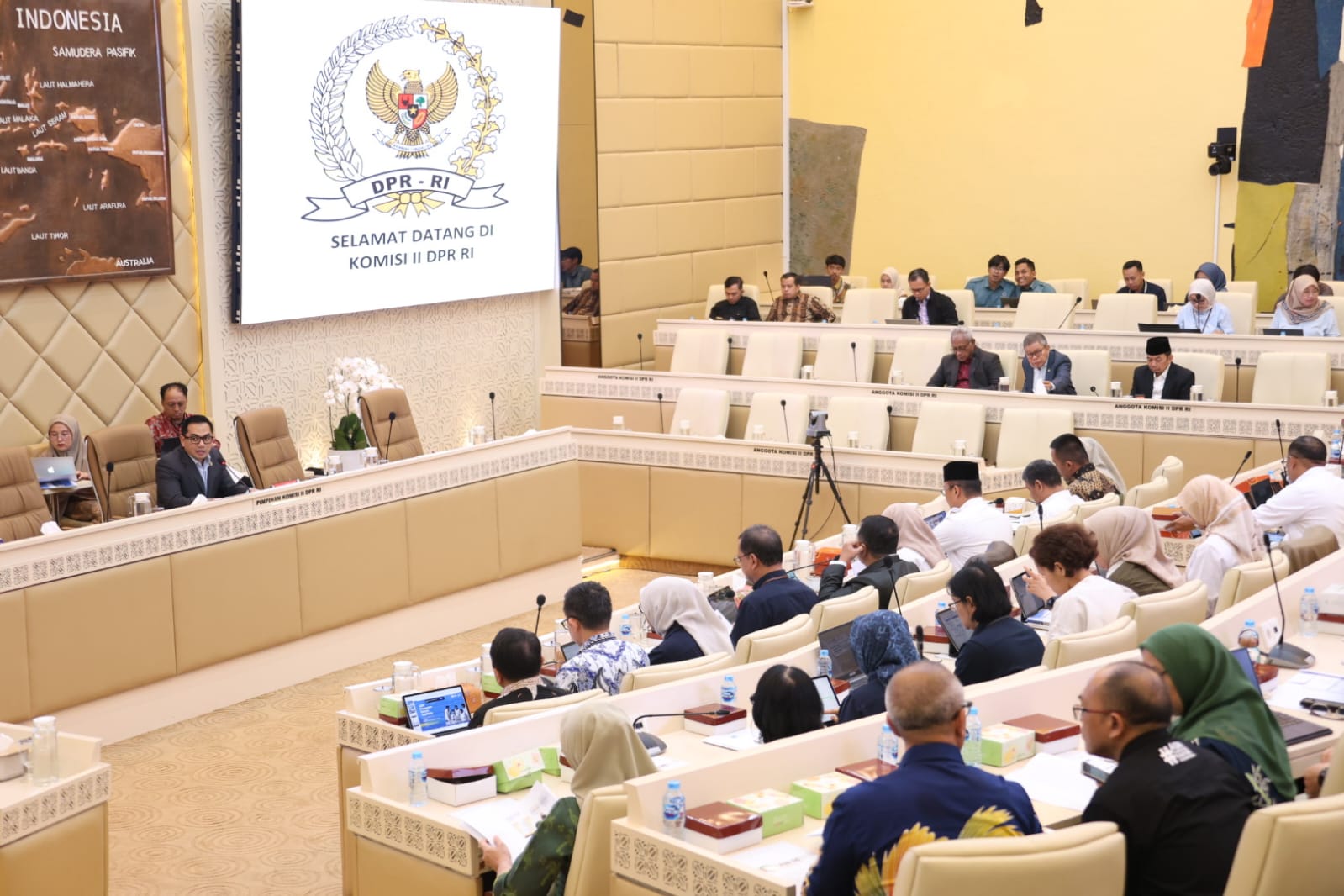 20260715 Raker dan RDP dengan Komisi II DPR RI 20