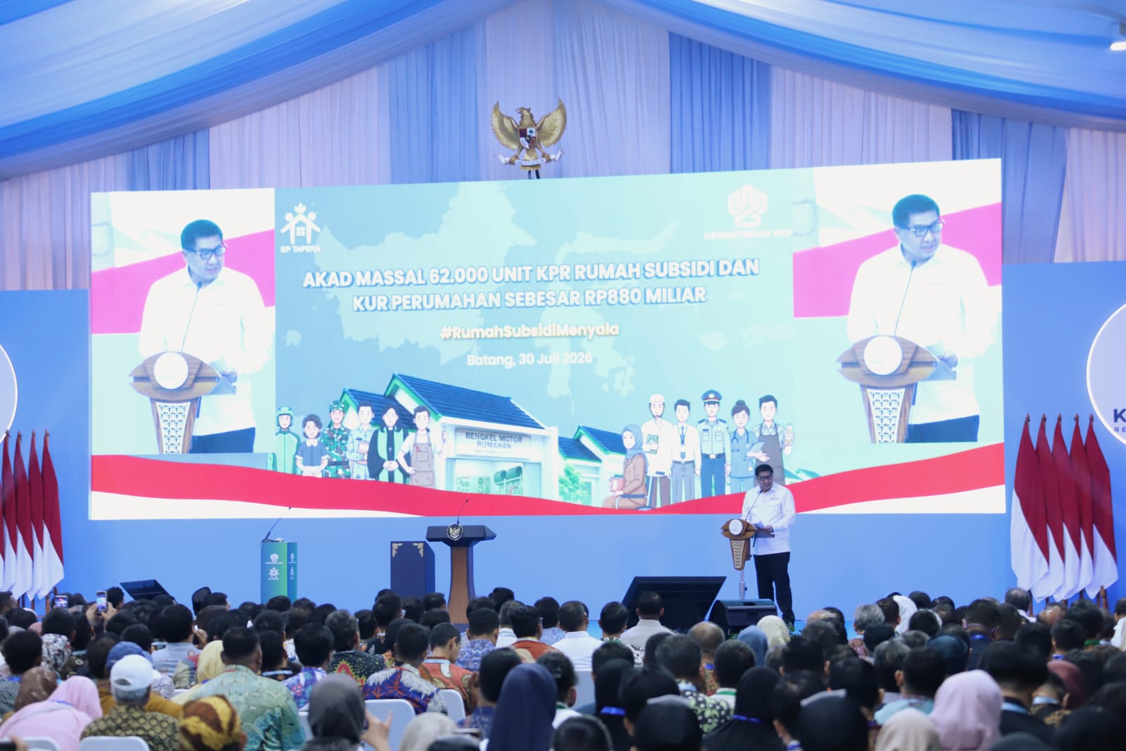 20260730 Akad Massal 62.000 Unit KPR Rumah Subsidi dan Penyaluran KUR Perumahan 16