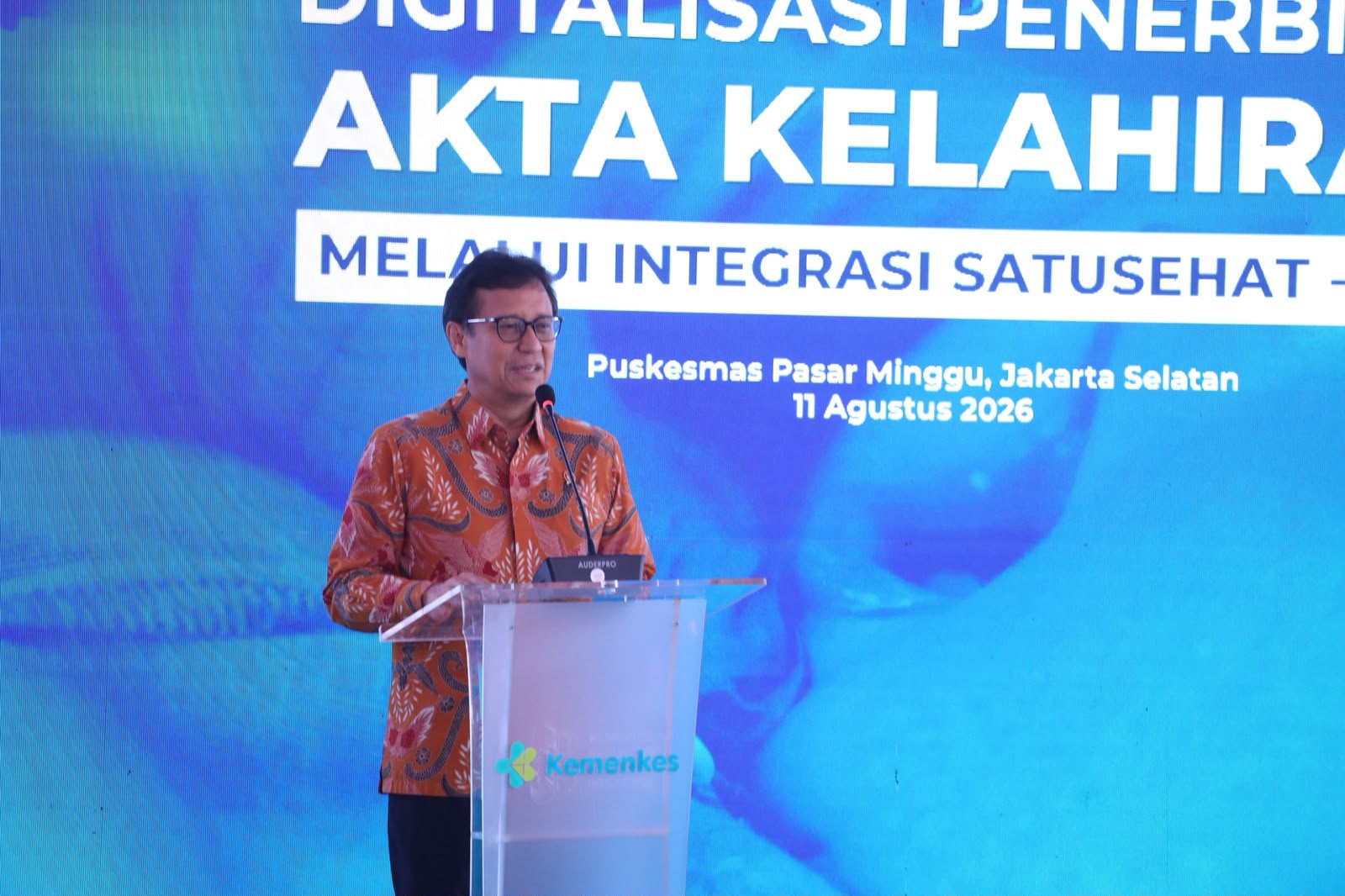 20260811 Launching Digitalisasi Akta Kelahiran Melalui Integrasi SATUSEHAT SIAK 12