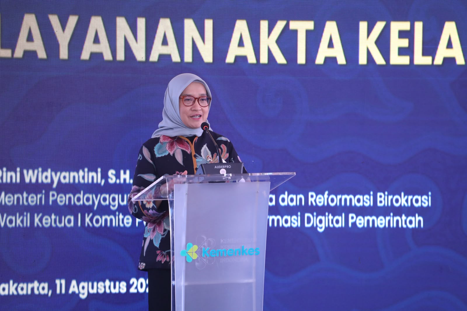 20260811 Launching Digitalisasi Akta Kelahiran Melalui Integrasi SATUSEHAT SIAK 7
