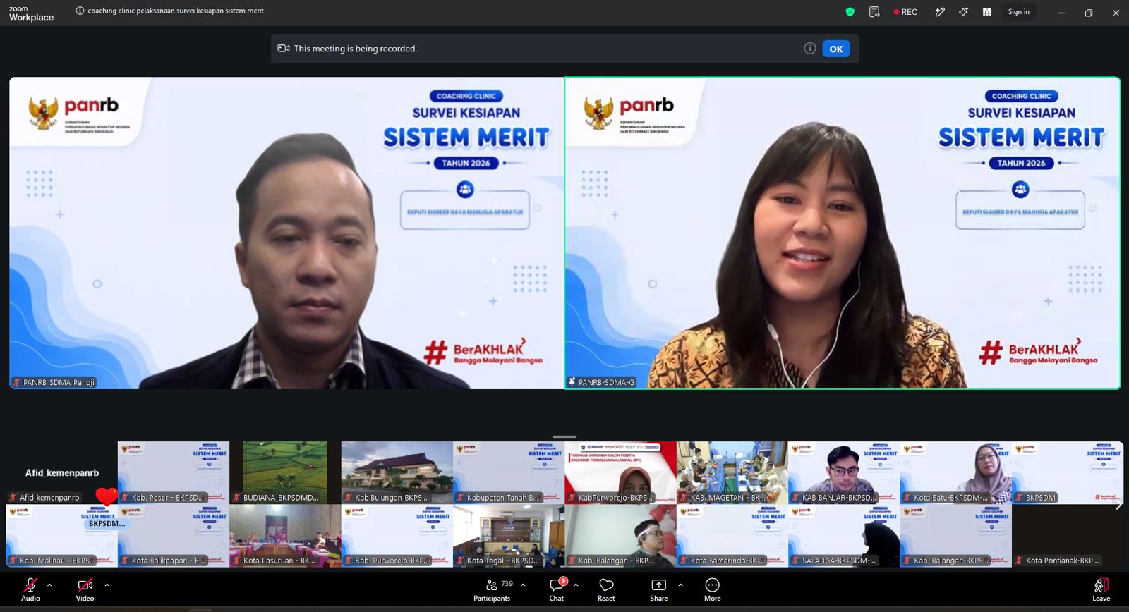 Kementerian PANRB Dampingi Instansi Pemerintah Optimalkan Pengisian Survei Sistem Merit 2