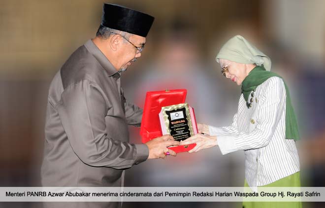 kunjungan ke harian waspada