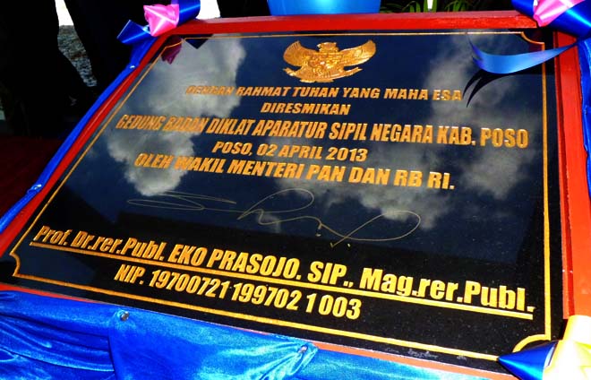 peresmiangedungASNPOSO