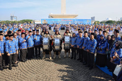 Peringati HUT ke-54, KORPRI Diharapkan Menyukseskan Program Asta Cita 20251201 MENTERI Upacara Peringatan HUT Ke 54 KORPRI 15