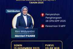 Besok, Menteri PANRB Akan Resmikan 9 MPP dan Beri Apresiasi OPSI KIPP 2025 9 mpp