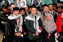 Menlu Sambut Kedatangan Sembilan WNI yang Dibebaskan Israel 20260525 Menlu Sambut Kedatangan Sembilan WNI yang Dibebaskan Israel
