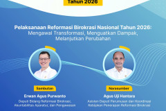 Esok Hari, Kementerian PANRB Gelar Forum Koordinasi RB Nasional 2026 20260827 Forum Koordinasi Reformasi Birokrasi Nasional