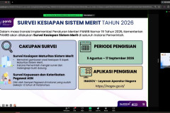 Kementerian PANRB Dampingi Instansi Pemerintah Optimalkan Pengisian Survei Sistem Merit Kementerian PANRB Dampingi Instansi Pemerintah Optimalkan Pengisian Survei Sistem Merit 1